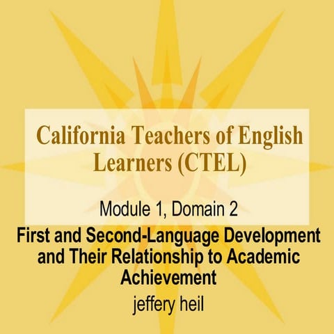 Ctel Module1 Domain2 Fall07