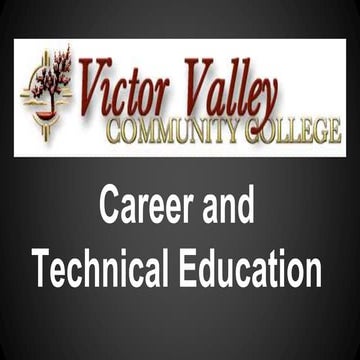VVCCD : Career Technical Education Symposium 2015