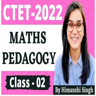 CTET Online Maths Pedagogy Class-02.pdf