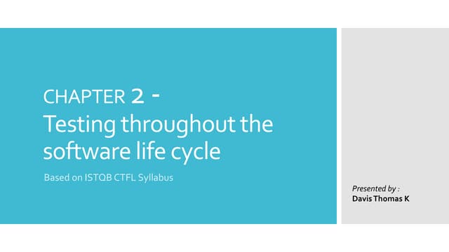 CTFL Module 02