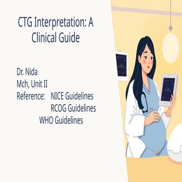 Cardiotocography (CTG) | PPT
