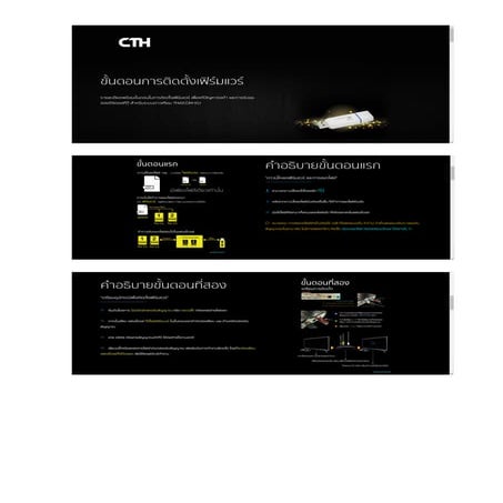 ขั้นตอนการติดตั้งเฟิร์มแวร์ Cth