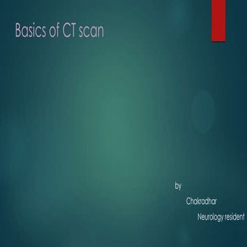 Ct brain presentation