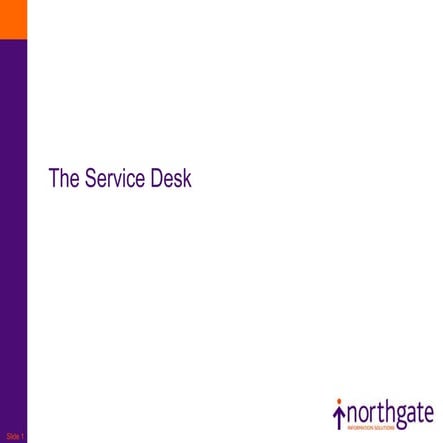 C The Service Desk.ppt