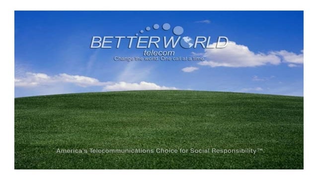 BetterWorld Telecom "The 411", CTIA~Wireless Association