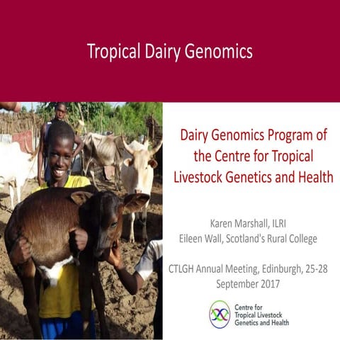 Tropical dairy genomics 