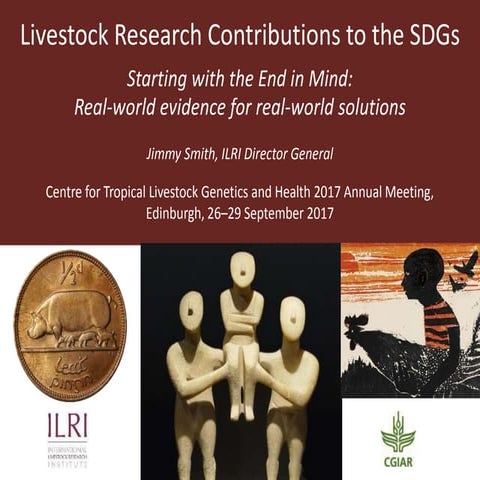 Livestock research contributions to the SDGs—Starting with the End in Mind: R...