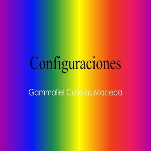 Configuraciones 