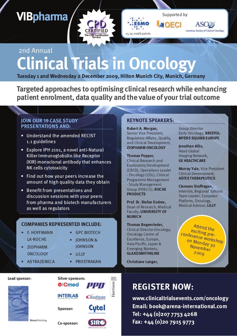 Clinical Trials in Oncology