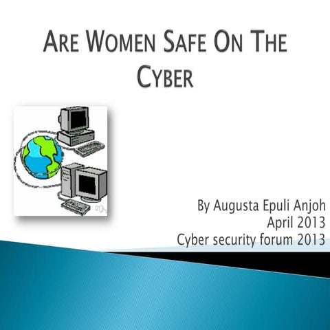 CTO Cybersecurity Forum 2013 Augusta Epuli Anjoh