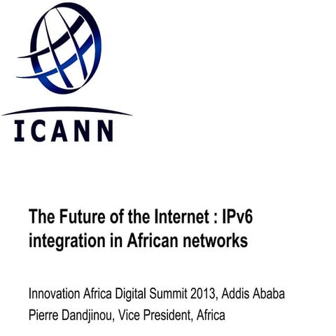 CTO Cybersecurity Forum 2013 Pierre  Dandjinou