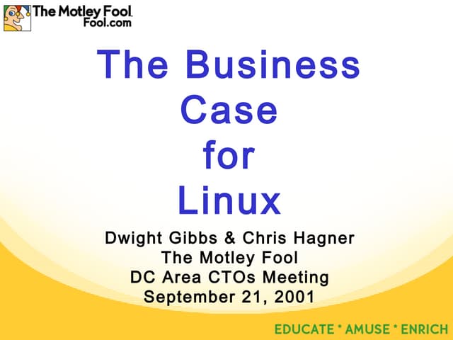 Ctolinux 2001