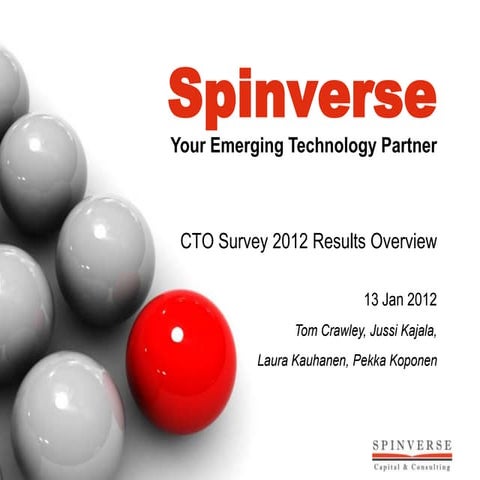 CTO Survey 2012
