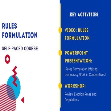 Rules Formulation | PDF