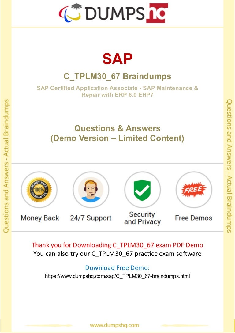 Valid C-TPLM30-67 Test Sample