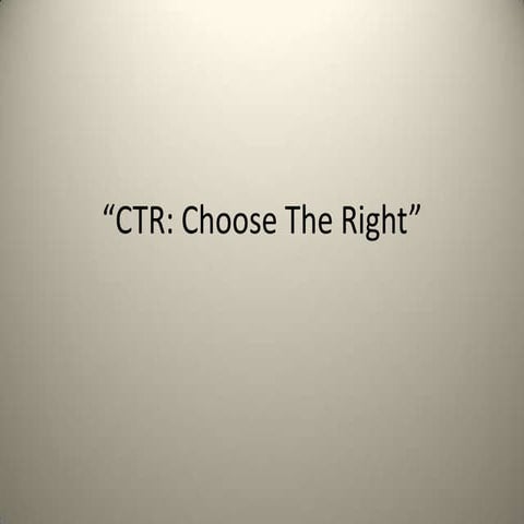 Choosing The Right