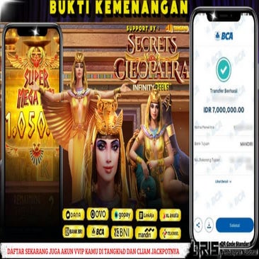 🏆 Bukti Kemenangan Member – JP Cleopatra Tembus 7 Juta!