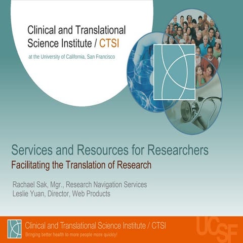 CTSI Services | PPT