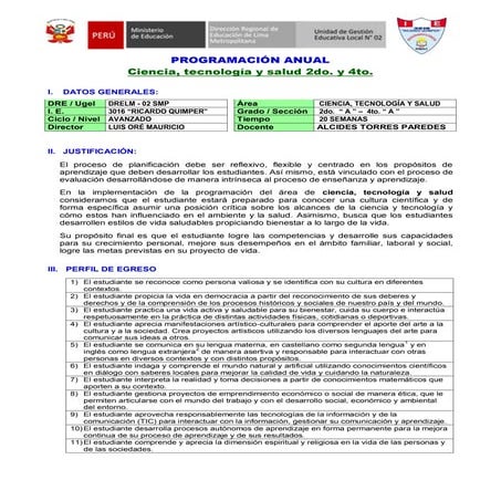 Cts Programación 2do y 4to EBA