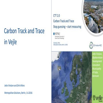 Carbon Track and Trace CTT in Vejle