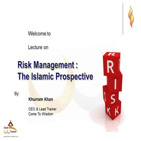 Risk Management: The Islamic Prospective