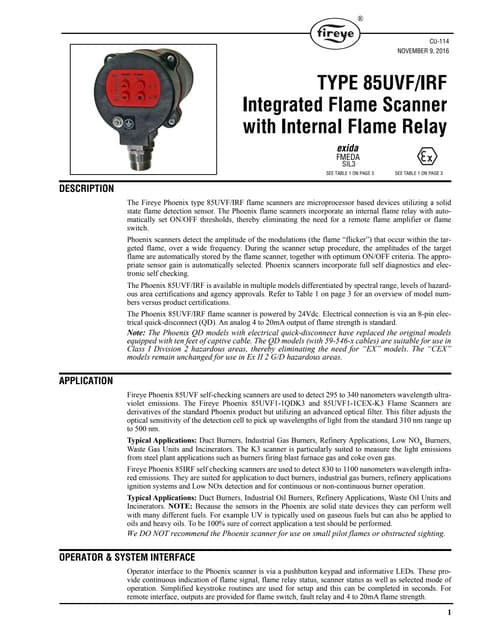 Dräger PEX 3000 Fixed Gas Detector - Spec Sheet | PDF