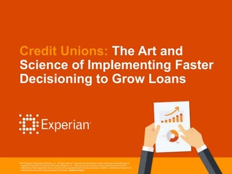 The Art and Science of Implementing Faster Decisioning