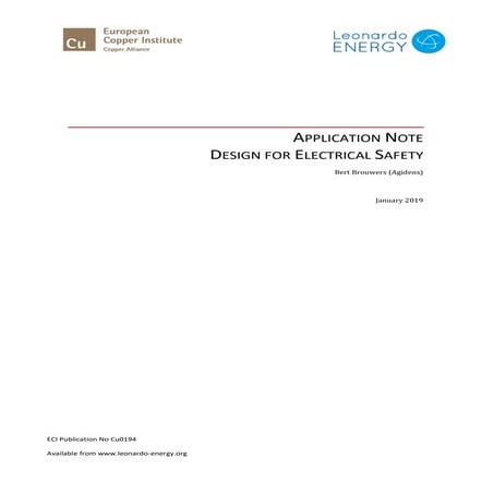Design for electrical safety