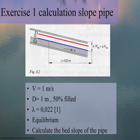 Cu06997 lecture 6_flow in pipes 1_2013 | PDF