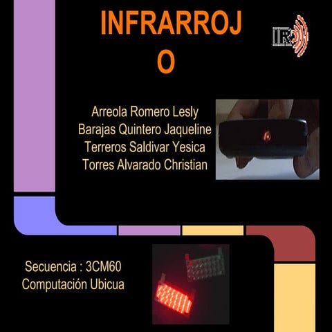 Comunicaciones Infrarrojas | PPTX