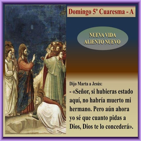 Cuaresma domingo 5º ciclo A