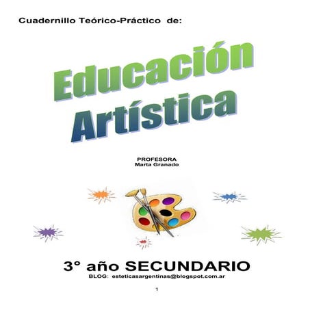 Cuadernillo 3° año  2014