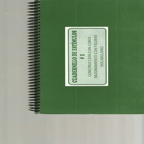 Cuadernillo de estimulos Wisc-IV Nº 01