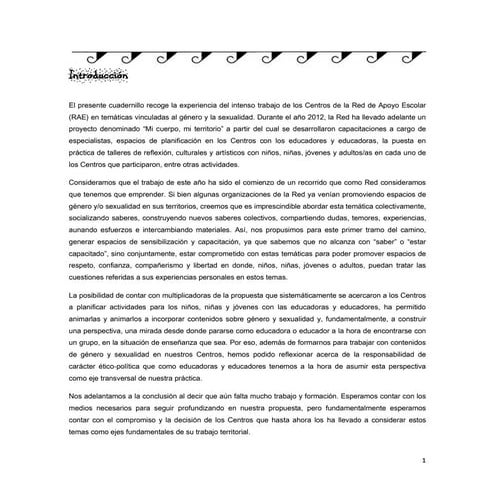 Mi Cuerpo, Mi Territorio