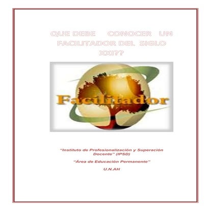 Cuadernillo facilitador