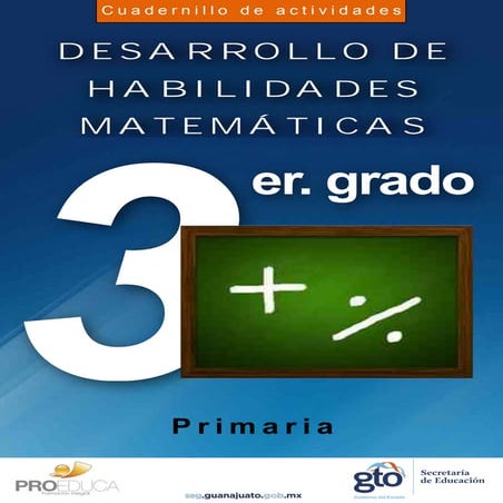 Cuadernillo Matemáticas 3