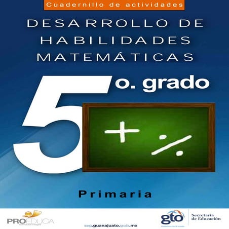 Cuadernillo matematicas 5 grad opdf