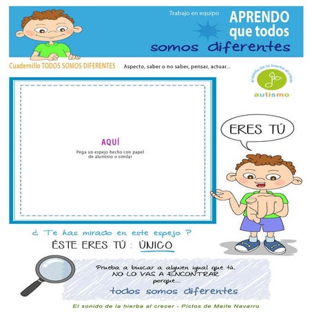 Cuadernillo todos somos diferentes hierba