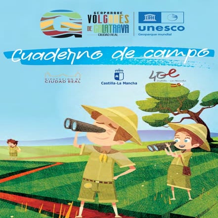 Cuaderno de campo. Programa Vulcano. Geoparque Volcanes de Calatrava. Ciudad Real