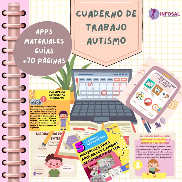 Cuaderno-de-Trabajo-Autismo para trabajar con niños | PDF