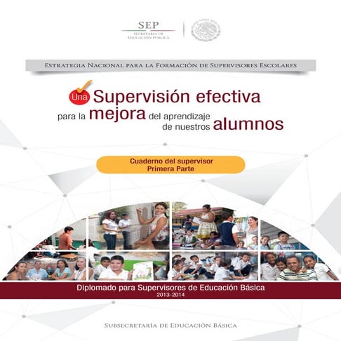 CUADERNO DEL SUPERVISOR 1a. PARTE