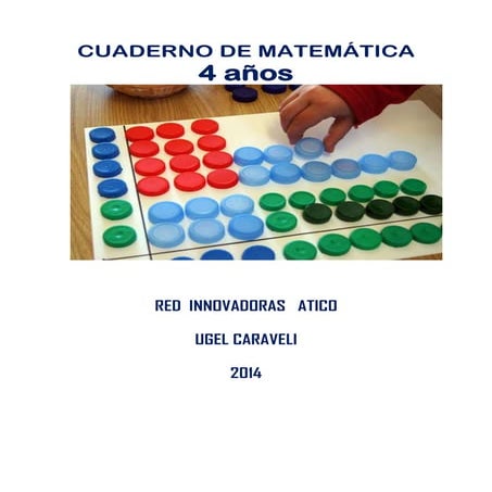 Cuaderno de matematica 4 años.
