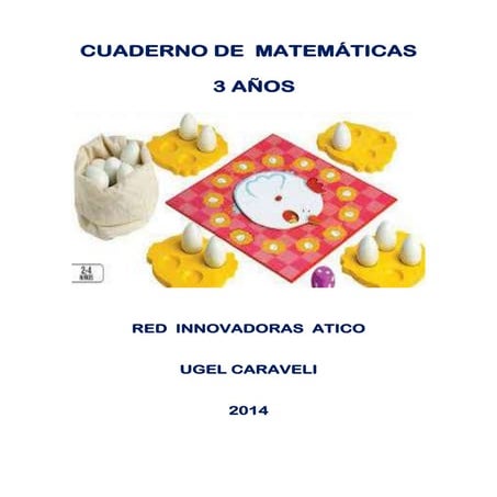 Cuaderno de matematicas 3 años