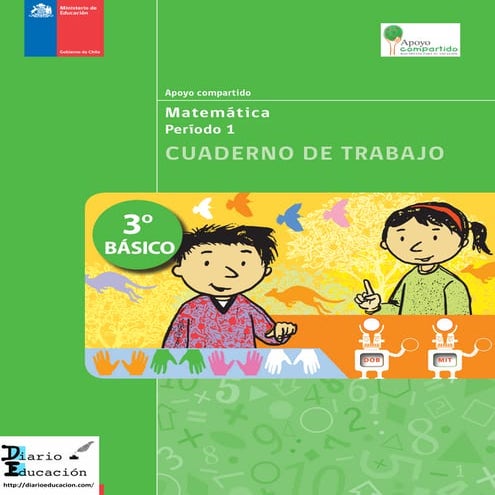 Cuaderno de trabajo 3 matematicas diarioeducacion blog | PDF