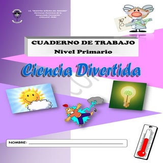 Cuaderno de Trabajo Ciencia Divertida 