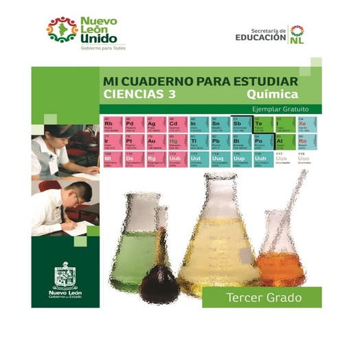 Mi cuaderno para estudiar Ciencias # Química 