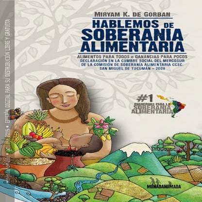 Cuaderno para la soberania alimentaria nro 1   hablemos de soberanía alimenta...