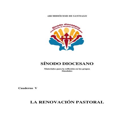 Cuaderno v. la renovación pastoral