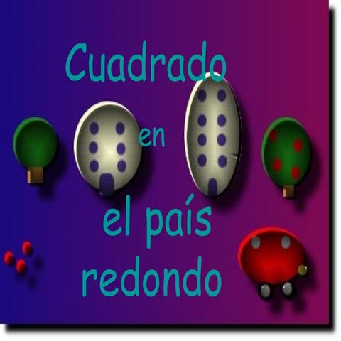 Cuadrado En El Pais Redondo