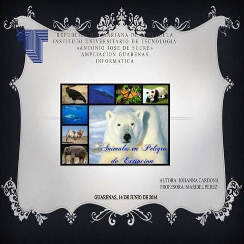 Animales en Peligro de extinción 